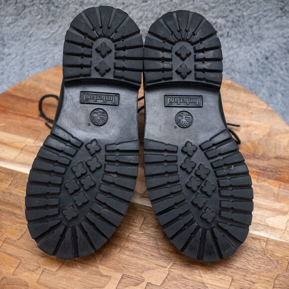 Timberland 6-Inch Premium Boot Black Nubuck Youth - Sz 13 M - Picture 6 of 6